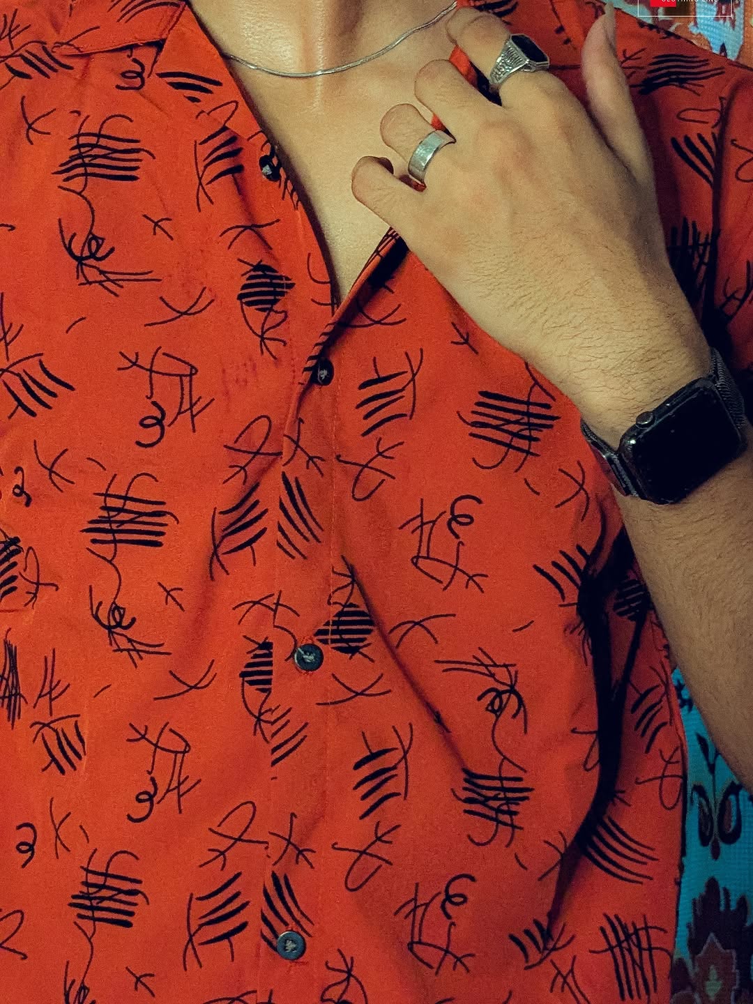 BASIC SOFT EMBOSS_🎨 Available Colors__Black _ Orange _ Beige _ Mint Green__📸 Note_ Shirt colors may slightly vary from the pictures due to lighting _11